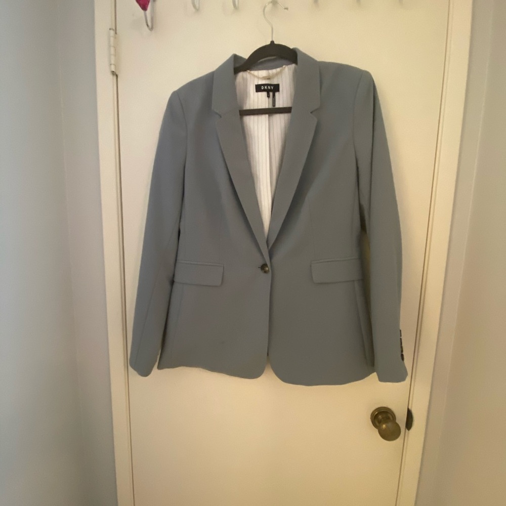 DKNY light blue jacket - size 14